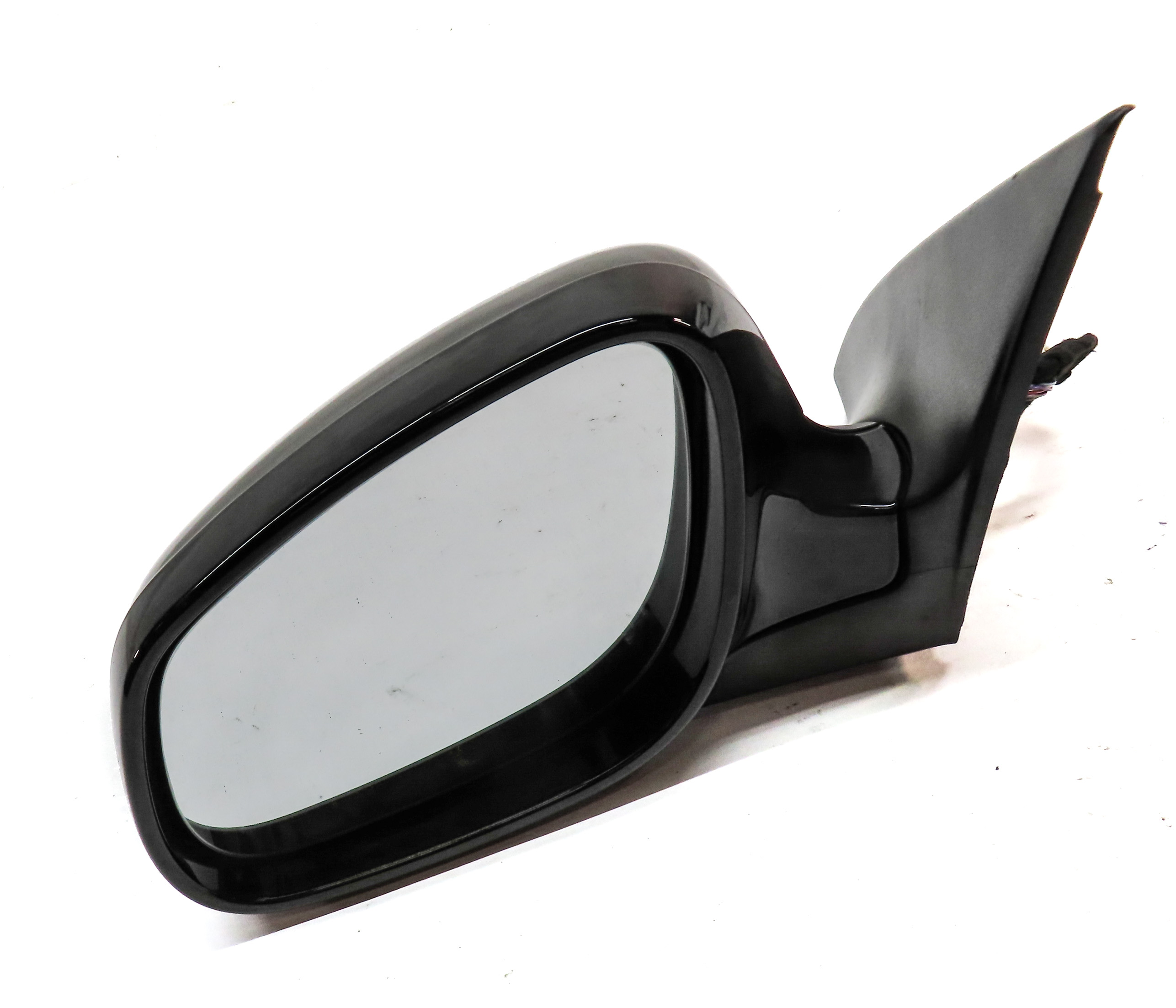 03-06 PORSCHE CAYENNE (955) LEFT HEATED P-FOLD DOOR MIRROR (Black) — exact item pictured